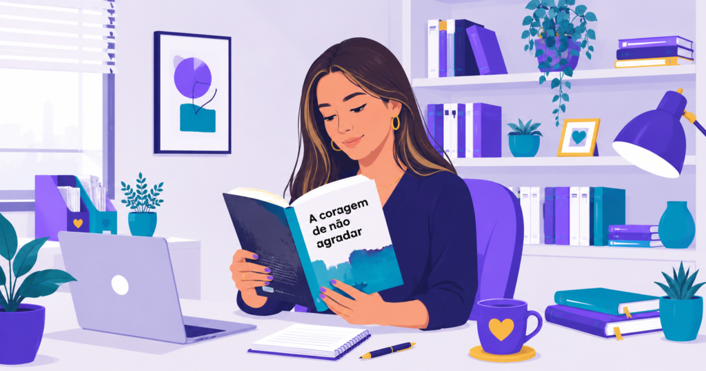 Livro A coragem de não agradar como inspiração para profissionais de Comunicação Interna
